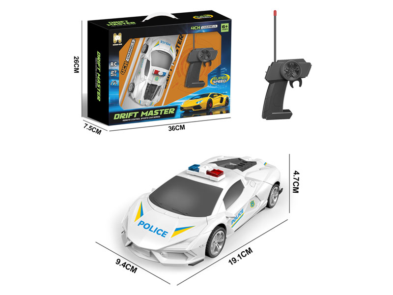 R/C Police Car 4Ways toys