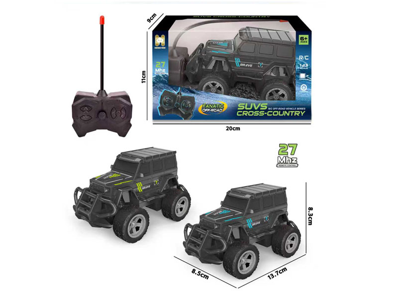 1:43 R/C Cross-country Car 4Ways(2C) toys