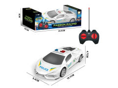 R/C Police Car 4Ways toys