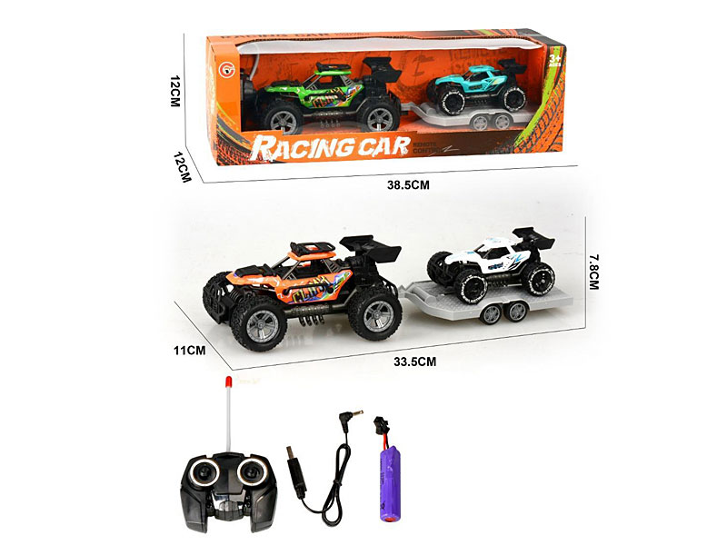 1:24 R/C Car 4Ways W/Charge(2C) toys