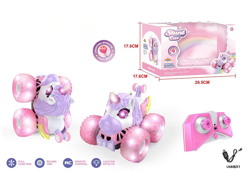 R/C Stunt Car W/L_M_Charger toys