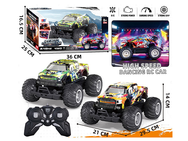 2.4G 1:14 R/C Car 7Ways W/Charger(2C) toys