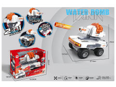 2in1 R/C Spray Soft Bullet Car W/Charge(2C) toys