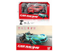 2.4G R/C Spray Stunt Sports Car 12Ways W/L_M_Charge toys
