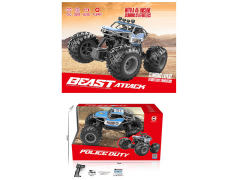 R/C Climbing Police Car W/Charge toys