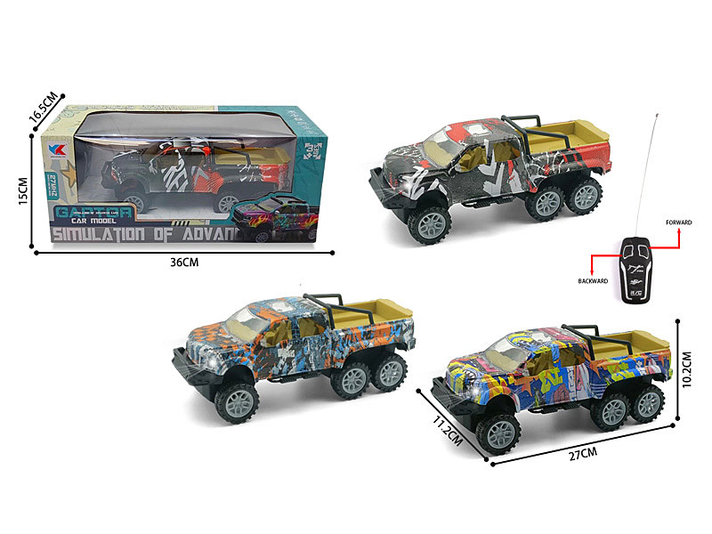 1:16 R/C Cross-country Car 2Ways W/L(3C) toys