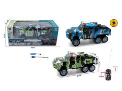 1:16 R/C Cross-country Police Car 2Ways W/L_Charge(2C) toys