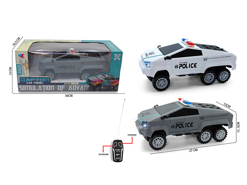 1:16 R/C Police Car 2Ways W/L(2C) toys