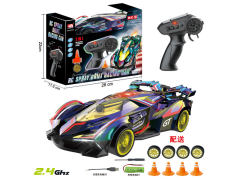 2.4G R/C Spray 4Wd Car W/Charger(3C) toys