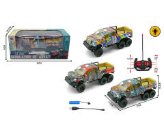 1:16 R/C Cross-country Car 4Ways W/L_Charge(3C) toys