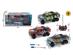 1:16 R/C Cross-country Police Car 4Ways W/L_Charge(3C) toys