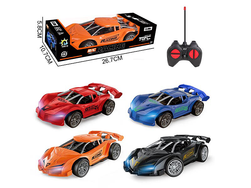 1:18 R/C Car W/L(4C) toys