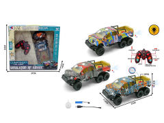 1:16 R/C Spray Cross-country Car 6Ways W/L_Charge(3C) toys