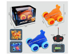 R/C Stunt Tip Lorry 4Ways W/L_Charge(2C) toys