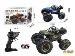 2.4G Die Cast 4Wd Climbing Car 4Ways R/C W/L(3C) toys