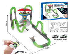 2.4G R/C Diy Time Space Pipeline Racing toys