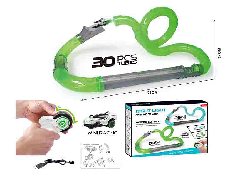 R/C Night Light Pipeline Racing toys