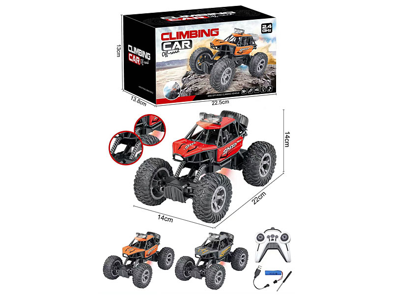 R/C Climbing Car 6Ways W/Charge(3C) toys
