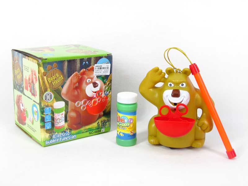 B/O universal Bear Bubble W/L_M toys