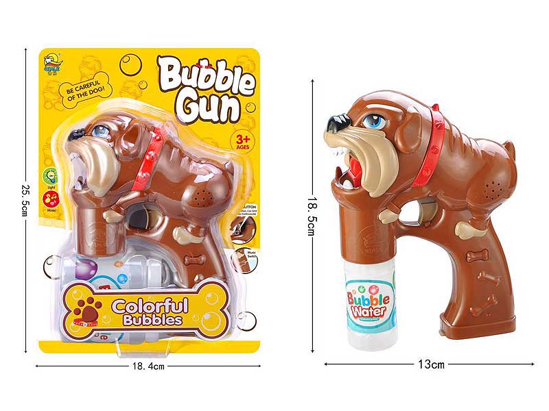 B/O Bubbles Gun W/M toys