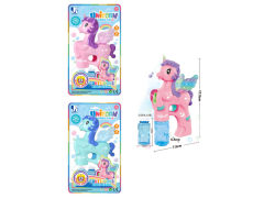 B/O Bubble Unicorn W/L_M(2C) toys