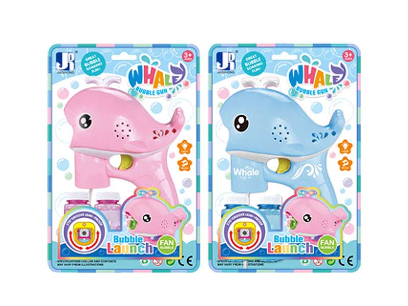 B/O Bubble Whale W/L_M(2C) toys