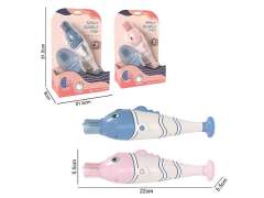 B/O Smoke Bubble Fish W/L(2C) toys