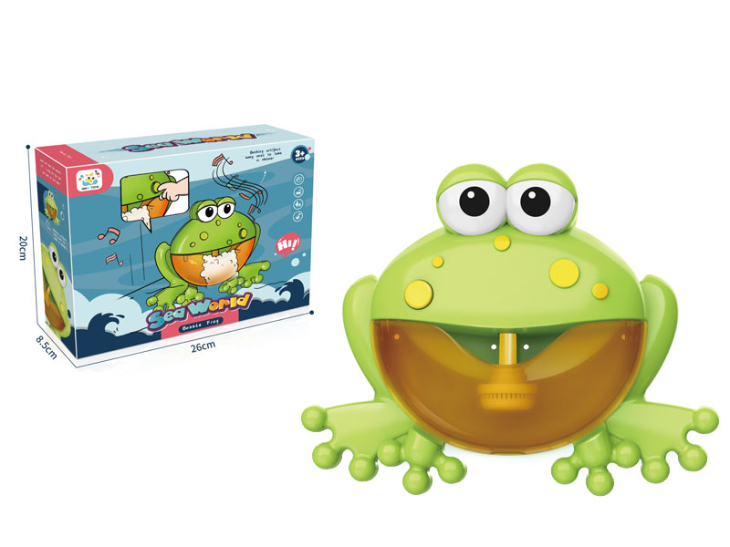 B/O Bubble Frog W/M toys
