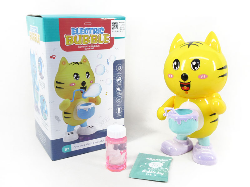 B/O Dancing Bubble Tiger toys