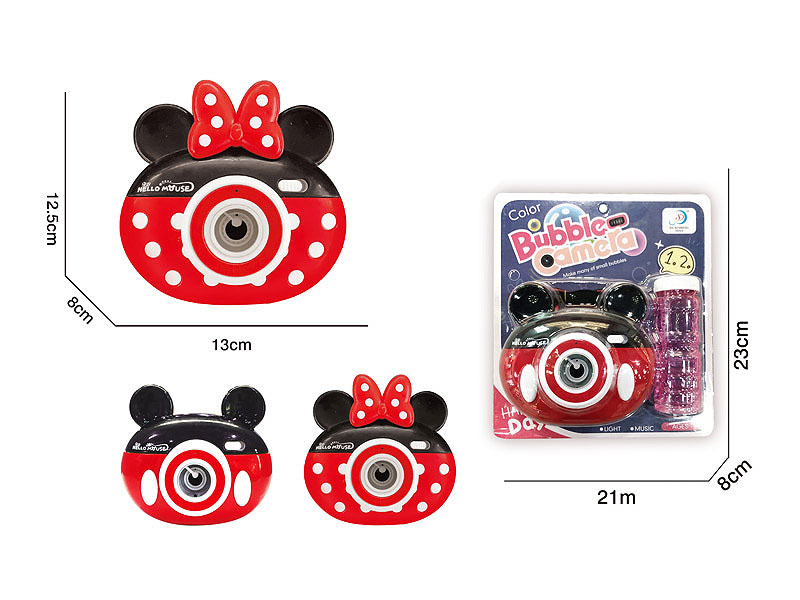 B/O Bubble Camera W/L_M(2S) toys