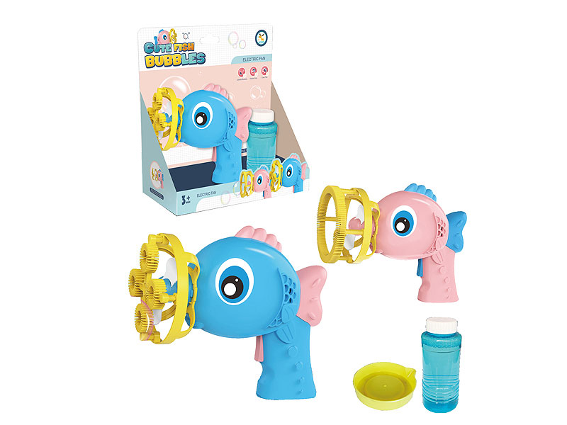 2in1 B/O Bubble Machine W/L_M toys