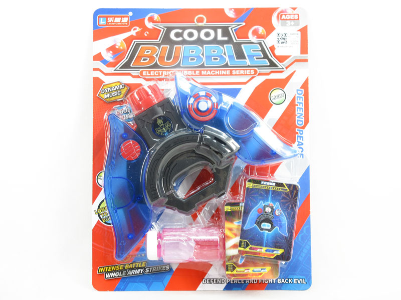 B/O Bubble Machine W/L_S toys