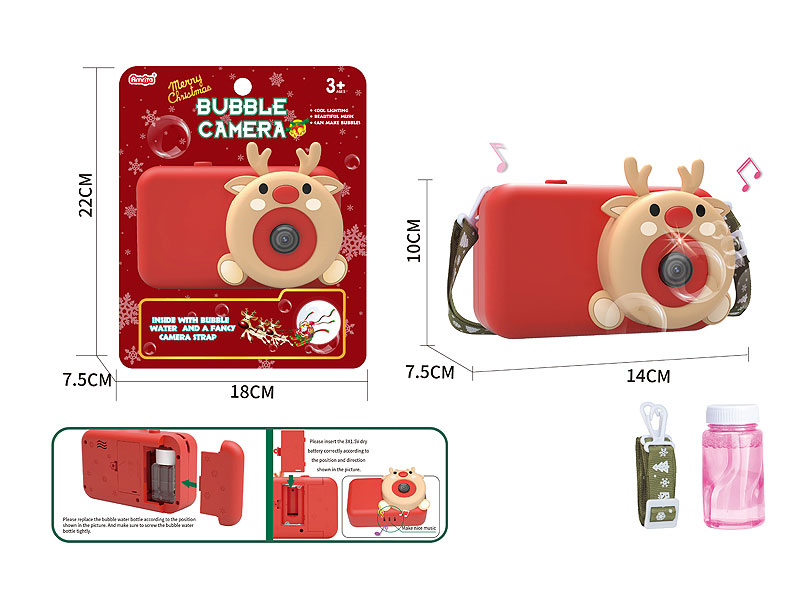 B/O Bubble Camera W/L_M toys