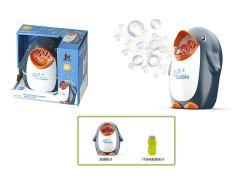 企鹅电动泡泡机