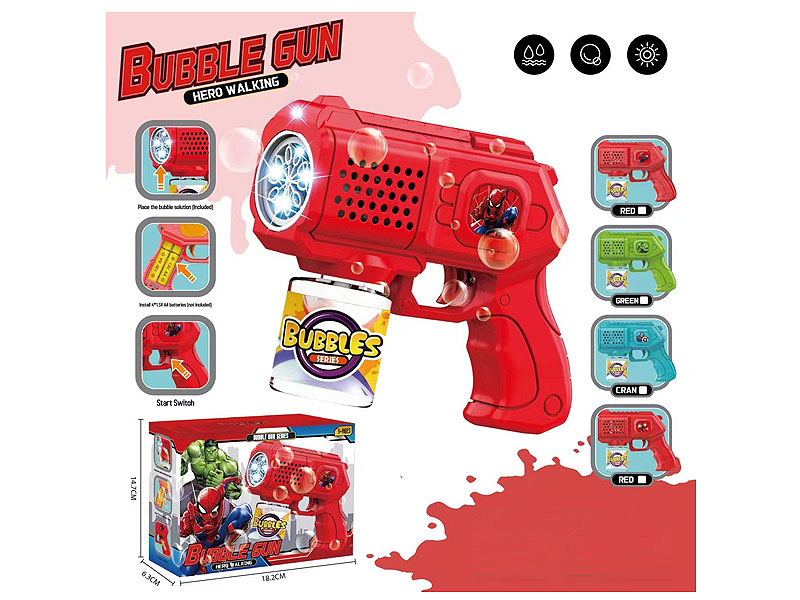 B/O Bubble Gun(4S) toys