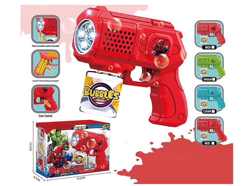 B/O Bubble Gun(4S) toys