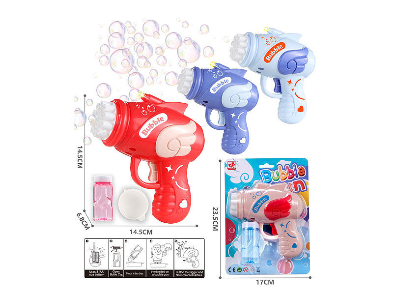 B/O Bubble Gun W/L toys