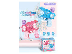 电动炫酷卡通恐龙泡泡枪（2色）