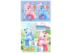 电动卡通小鹿泡泡枪（2色）