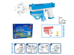 二合一电动泡泡水枪带灯光（2色）