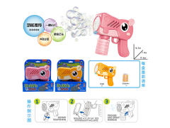 电动10孔泡泡枪带灯光（2色）