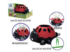 电动喷水泡泡瓢虫