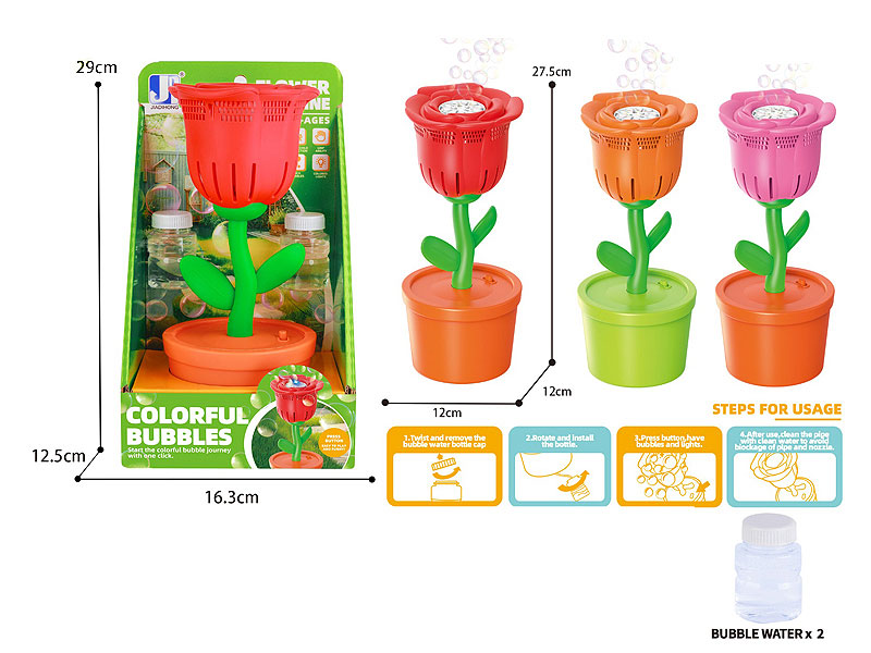 B/O Bubble Machine W/L(3C) toys