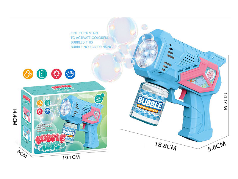 B/O Bubble Gun W/L toys