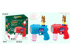 电伸缩麋鹿动泡泡枪（2色）