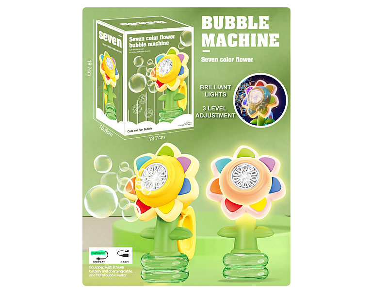 B/O Bubble Machine W/L(2C) toys