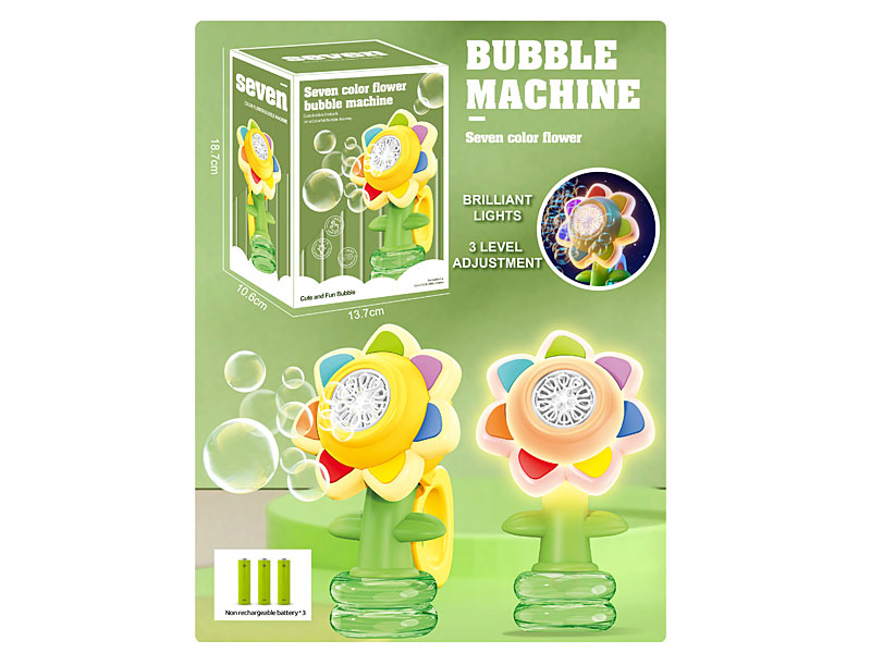 B/O Bubble Machine W/L(2C) toys