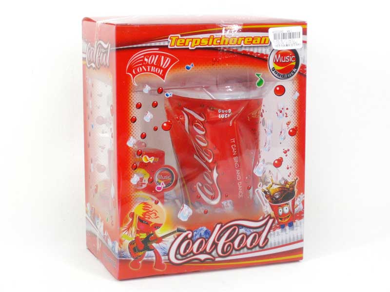 S/C Dance Coke Cup W/M toys