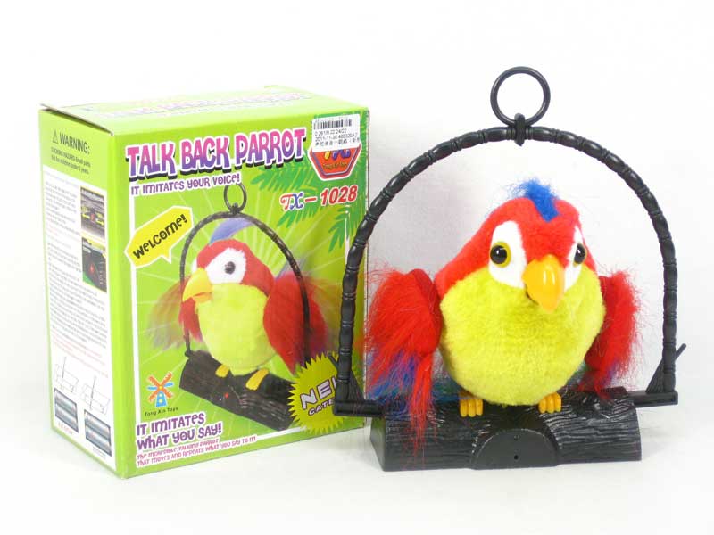 S/C Record Parrot toys