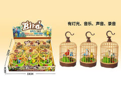 S/C Recording Bird W/L_M(6in1) toys